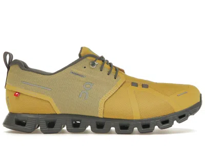 Pre-owned On Men's  Running Cloud 5 Waterproof Sneakers In Mustard/rock In Multi