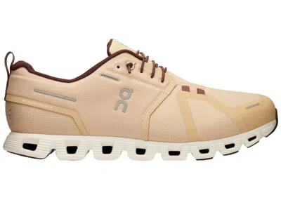 Pre-owned On Men's  Running Cloud 5 Waterproof Sneakers In Savannah/ivory