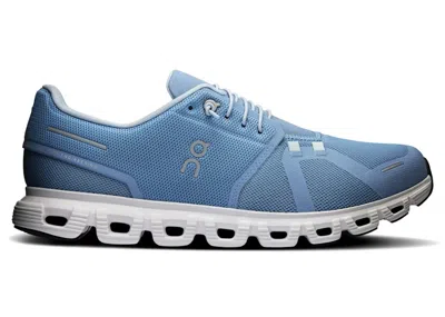 Pre-owned On Men's  Running Cloud 6 Sneakers In Chambray/white