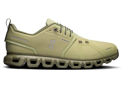 Pre-owned On Men's  Running Cloud 6 Waterproof Sneakers In Caper/grove In Green