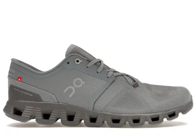Pre-owned On Men's  Running Cloud X 3 Sneakers In Mist/rock