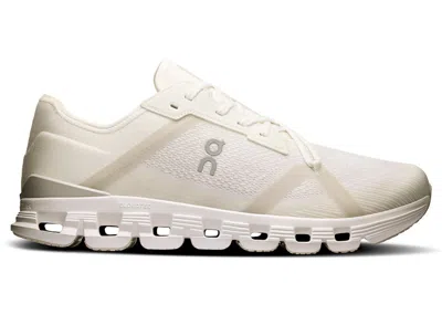 Pre-owned On Men's  Running Cloud X 4 Ad Sneakers In White/wolf