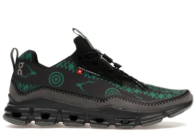 Pre-owned On Men's  Running Cloudaway South2 West8 Sneakers In Black/evergreen