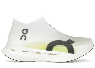 Pre-owned On Men's  Running Cloudboom Strike Lg Sleeve Sneakers In White/lime