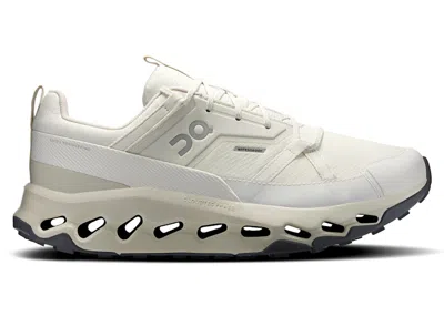 Pre-owned On Men's  Running Cloudhoriz Waterproof Sneakers In Ghost/ivory