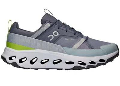 Pre-owned On Men's  Running Cloudhoriz Waterproof Sneakers In Navy Blue/heather