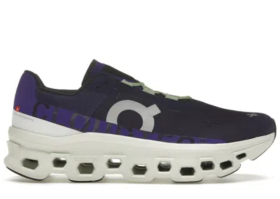 Pre-owned On Men's  Running Cloudmster Purple Yellow Sneakers In Acai/aloe