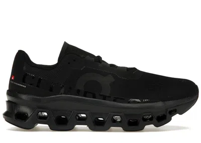 Pre-owned On Men's  Running Cloudmster Sneakers In All Black