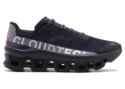 Pre-owned On Men's  Running Cloudmster Void Atmos Yozakura Sneakers In Navy Blue/cherry Blossom