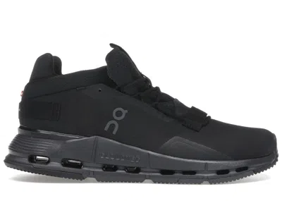 Pre-owned On Men's  Running Cloudnova 2 Sneakers In All Black