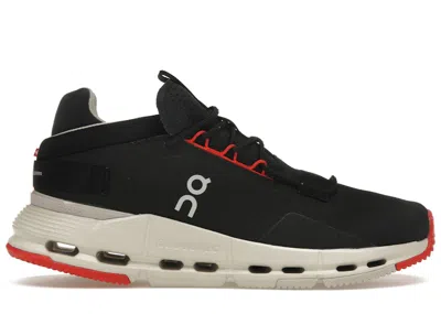 Pre-owned On Men's  Running Cloudnova 2 Sneakers In Black/red In Multi