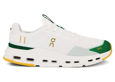 Pre-owned On Men's  Running Cloudnova Form 2 (revolve & Fwrd Exclusive) Sneakers In White/abundant Green In Multi