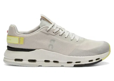 Pre-owned On Men's  Running Cloudnova Form 2 Sneakers In Pearl/limelight