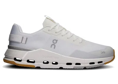 Pre-owned On Men's  Running Cloudnova Form 2 Sneakers In White/ivory