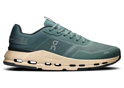 Pre-owned On Men's  Running Cloudnova Form 2 Tt Sneakers In Olive/cream