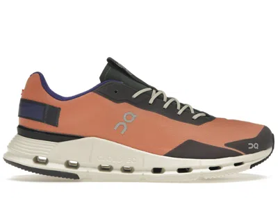 Pre-owned On Men's  Running Cloudnova Form Sneakers In Terracotta/forest In Multi