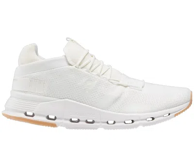 Pre-owned On Men's  Running Cloudnova Undyed Sneakers In White/gum