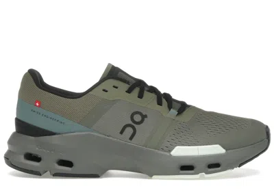 Pre-owned On Men's  Running Cloudpulse Sneakers In Grove/lima In Green