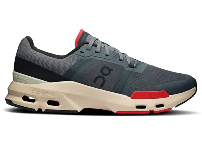 Pre-owned On Men's  Running Cloudpulse Sneakers In Ste/red