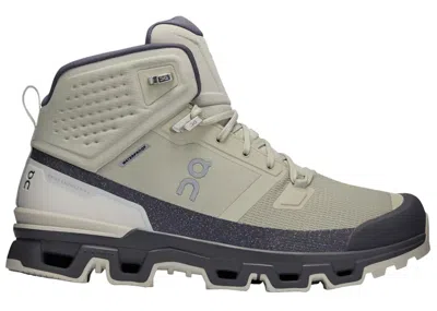 Pre-owned On Men's  Running Cloudrock 2 Waterproof Sneakers In Chalk/eclipse