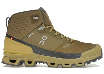 Pre-owned On Men's  Running Cloudrock 2 Waterproof Sneakers In Hunter/safari In Green