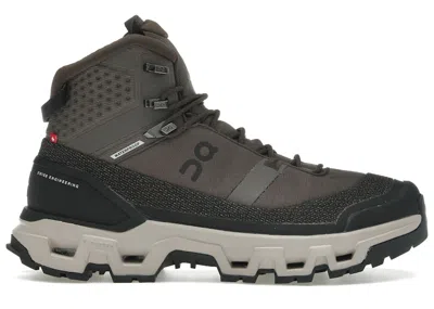 Pre-owned On Men's  Running Cloudrock Trek Waterproof Sneakers In Ash/fog
