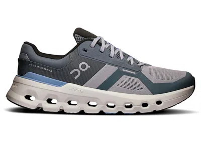 Pre-owned On Men's  Running Cloudrunner 2 Sneakers In Alloy/chambray In Multi