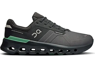 Pre-owned On Men's  Running Cloudrunner 2 Waterproof Sneakers In Eclipse/rosemary