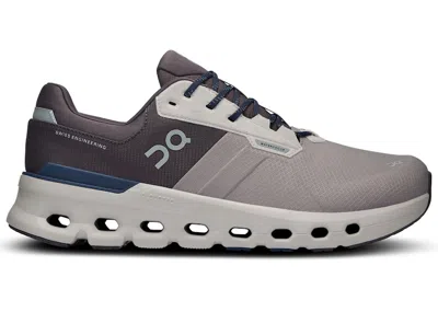 Pre-owned On Men's  Running Cloudrunner 2 Waterproof Sneakers In Zinc/midnight In Multi