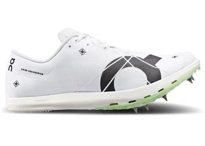 Pre-owned On Men's  Running Cloudspike 1500m Sneakers In Undyed/white/mint In Multi