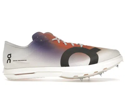 Pre-owned On Men's  Running Cloudspike Amplius Prism Capsule Collecti Sneakers In White/flame