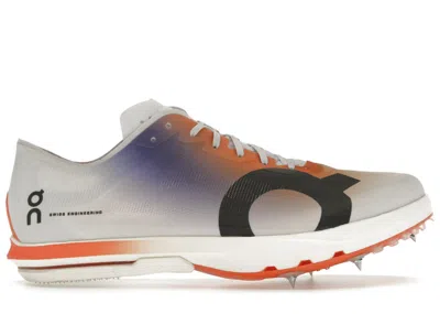 Pre-owned On Men's  Running Cloudspike Citius Prism Capsule Collecti Sneakers In White/flame In Multi