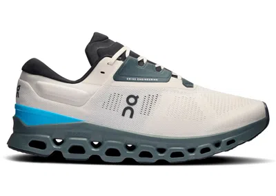 Pre-owned On Men's  Running Cloudstratus 3 Sneakers In Cream/horiz In Multi