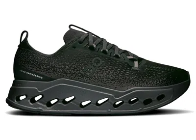 Pre-owned On Men's  Running Cloudsurfer Max Sneakers In Black/eclipse