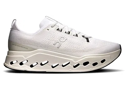 Pre-owned On Men's  Running Cloudsurfer Max Triple Sneakers In White