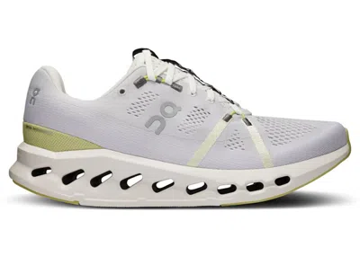 Pre-owned On Men's  Running Cloudsurfer Sneakers In White/sand