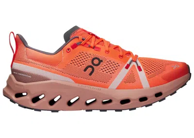 Pre-owned On Men's  Running Cloudsurfer Trail Sneakers In Flame/dustrose In Multi