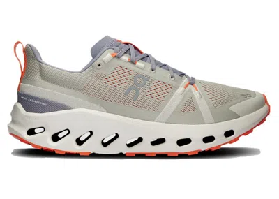 Pre-owned On Men's  Running Cloudsurfer Trail Sneakers In Fossil/ivory