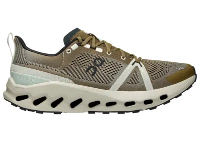 Pre-owned On Men's  Running Cloudsurfer Trail Sneakers In Hunter/ice