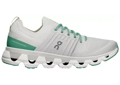 Pre-owned On Men's  Running Cloudswift 3 Sneakers In White/green In Multi