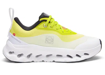Pre-owned On Men's  Running Cloudtilt 2 Loewe Sneakers In Ne Yellow/white