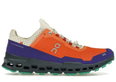Pre-owned On Men's  Running Cloudultra Sneakers In Flame/storm In Multi