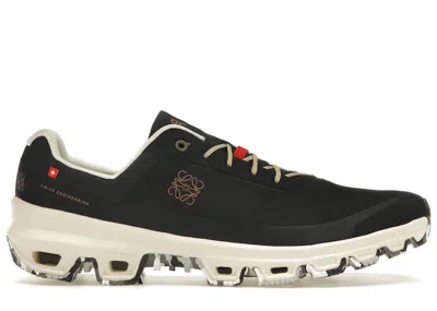 Pre-owned On Men's  Running Cloudventure Loewe Sneakers In Black