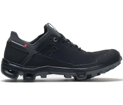 Pre-owned On Men's  Running Cloudventure Peak Sneakers In Black/rock
