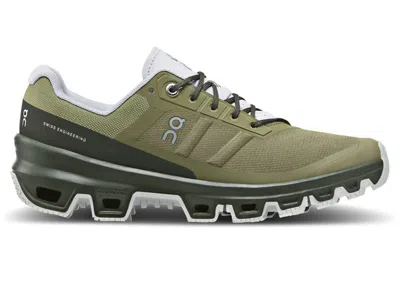 Pre-owned On Men's  Running Cloudventure Sneakers In Olive/fir