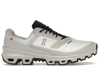 Pre-owned On Men's  Running Cloudventure Waterproof Sneakers In Glacier/black