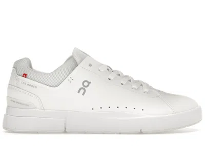 Pre-owned On Men's  The Roger Advantage Sneakers In White
