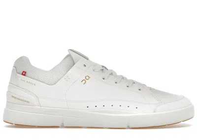 Pre-owned On Men's  The Roger Centre Court Sneakers In White/gum