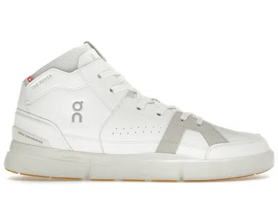 Pre-owned On Men's  The Roger Clubhouse Mid Sneakers In White/sand In Multi