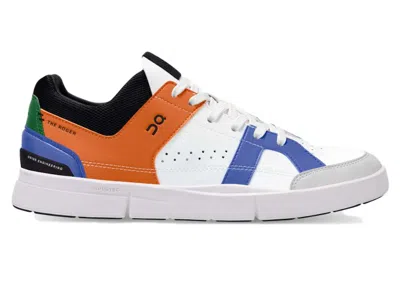 Pre-owned On Men's  The Roger Clubhouse Sneakers In Orange/white
